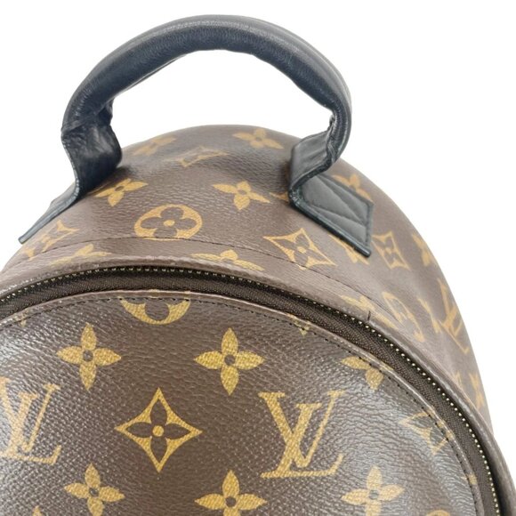LOUIS VUITTON  Palm Springs PM Monogram Canvas Backpack Brown main image 8